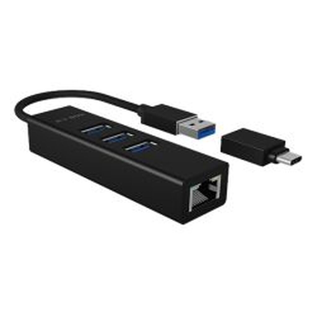 Icy_box Usb 3.0 Hub & Lan Adapter