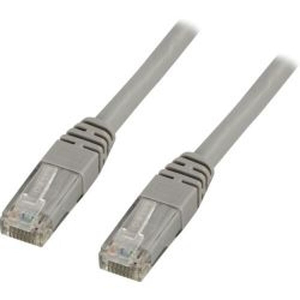Deltaco U/utp Cat5e Patch Cable 10m, 100mhz, Delta-certified, Grey - Ledning