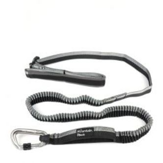 Mountain Paws Shock Absorber Dog Lead, Black - Hundeudstyr