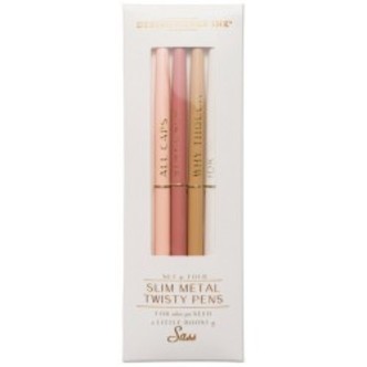 Designworks Ink Metal Pen Set Boost Of Sass - Kuglepen
