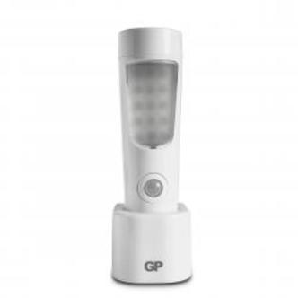 GP SecurELite 3in1 genopladelig lommelygte lnkl. nødlys