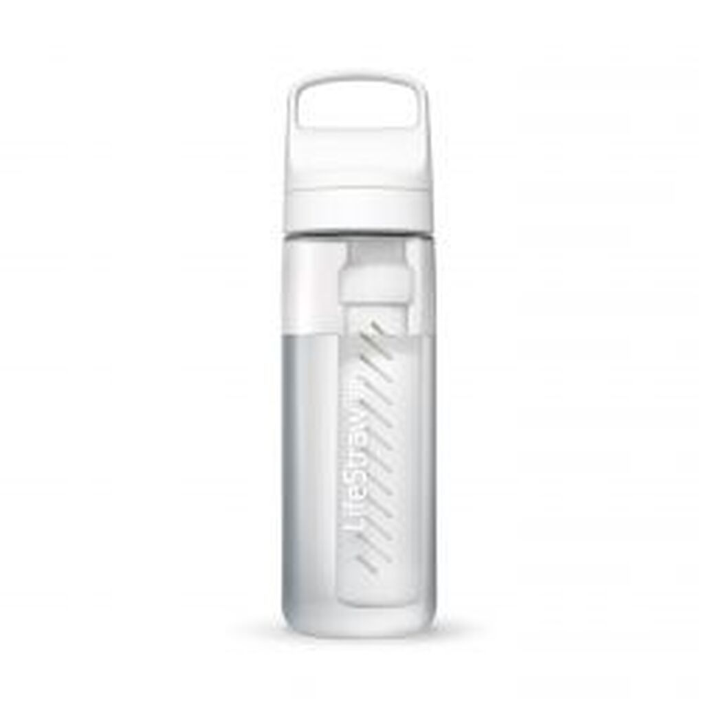 LifeStraw Go 2.0 Water Filter Bottle 22o - Clear - Str. .65L - Vandfilter