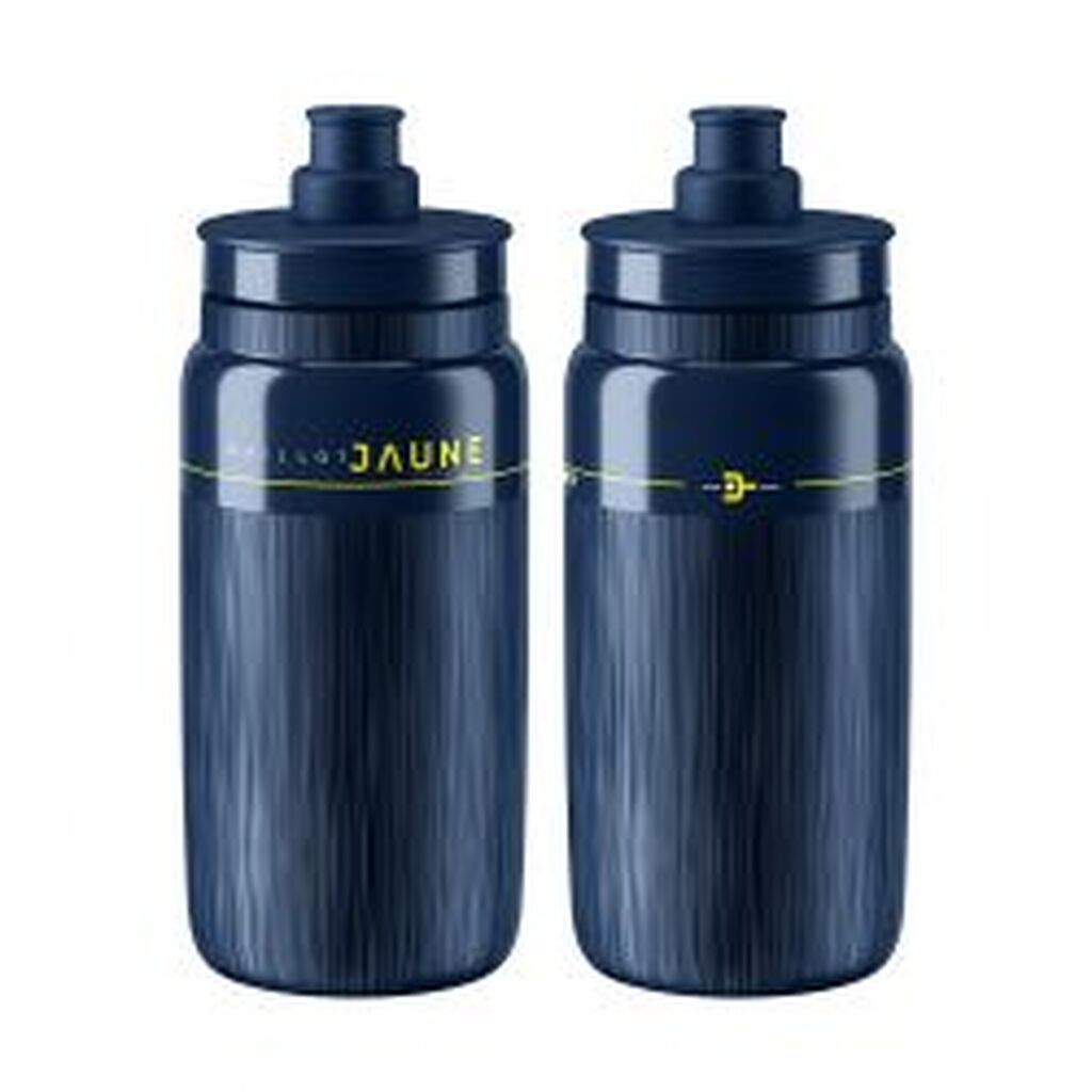 Elite Bottle FLY Teams 2023 Maillot Jaune Blue 550ml - Drikkeflaske