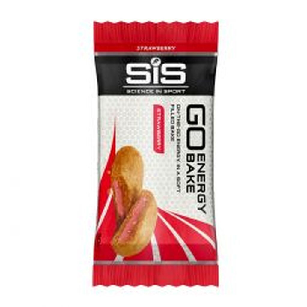 SiS (Science In Sport) Scienceinsport Sis Go Energy Jordbær Bake Bar 50g - Kosttilskud