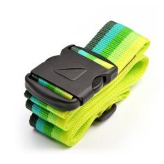 Travelblue Luggage Strap 5cm X 200cm + Name Tag,blue Or Green