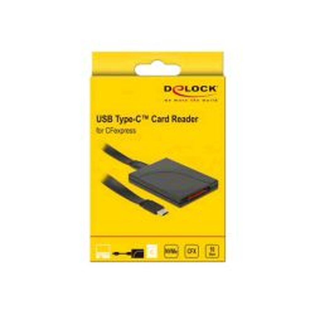 Delock Usb Type-c? Card Reader For Cfexpress Memory Cards