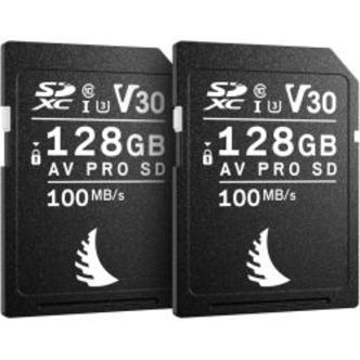 Angelbird SD Match Pack for Canon AV PRO V30 128 GB | 2 PACK