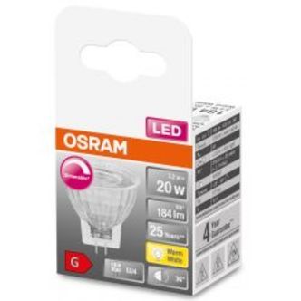 Osram Led Mr11Â  3,2w/927 (20w) Gu4 Dæmpbar 12v