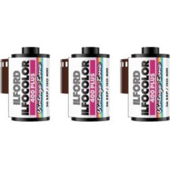 Ilford ILFOCOLOR 400 Plus Vintage Tone 35mm 36 Exp 3-pack