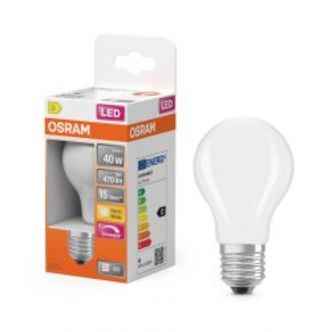Osram Led Standard Frosted 470lm 3,4w/827 (40w) E27 Dimmable