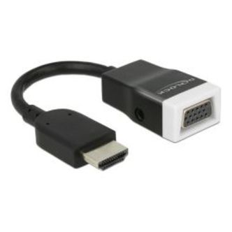Delock Adapter Hdmi-a Male &gt; Vga Female With Audio