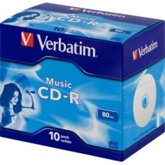 Verbatim Live It Music Cd-r For Audio 10-pack