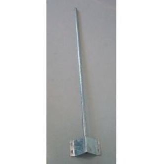 Televes 38mm Antenna Mast With Wall Mount 1,4m