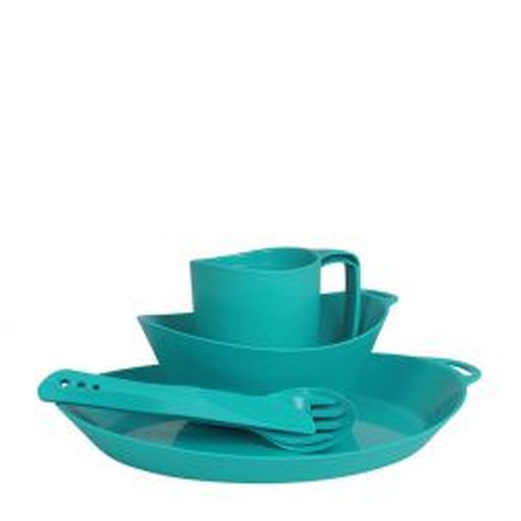 Lifeventure Ellipse 4-piece Set - Kfs / Bowl / Plate - Service