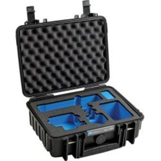 B&W Outdoor Cases BW Outdoor Case Type 1000 for GoPro Hero 12 (fits even GoPro Hero 9/10/11), Black