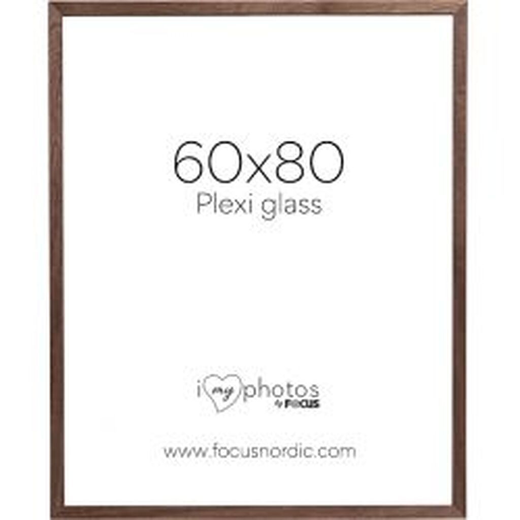 Focus Soul Walnut veneer 60X80 Plexi