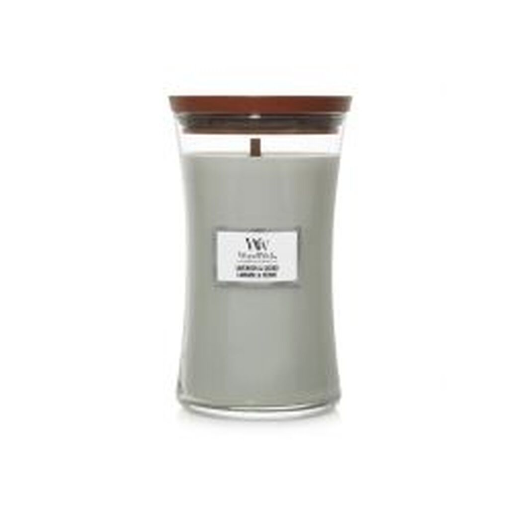 WoodWick Large - Lavender & Cedar - Duftlys