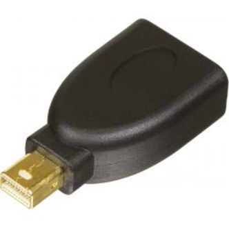 Deltaco Displayport-adapter Mini Displayport 20pin Ma&gt;dp 20pin Fe