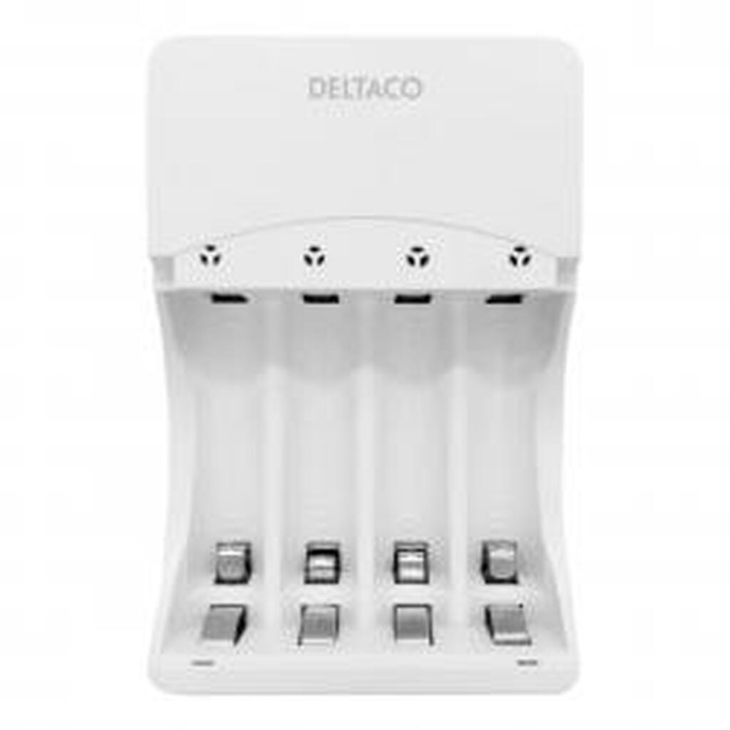Deltaco Ultimate Ni-mh Usb Charger For Aa/aaa Batteries (sg) - Oplader