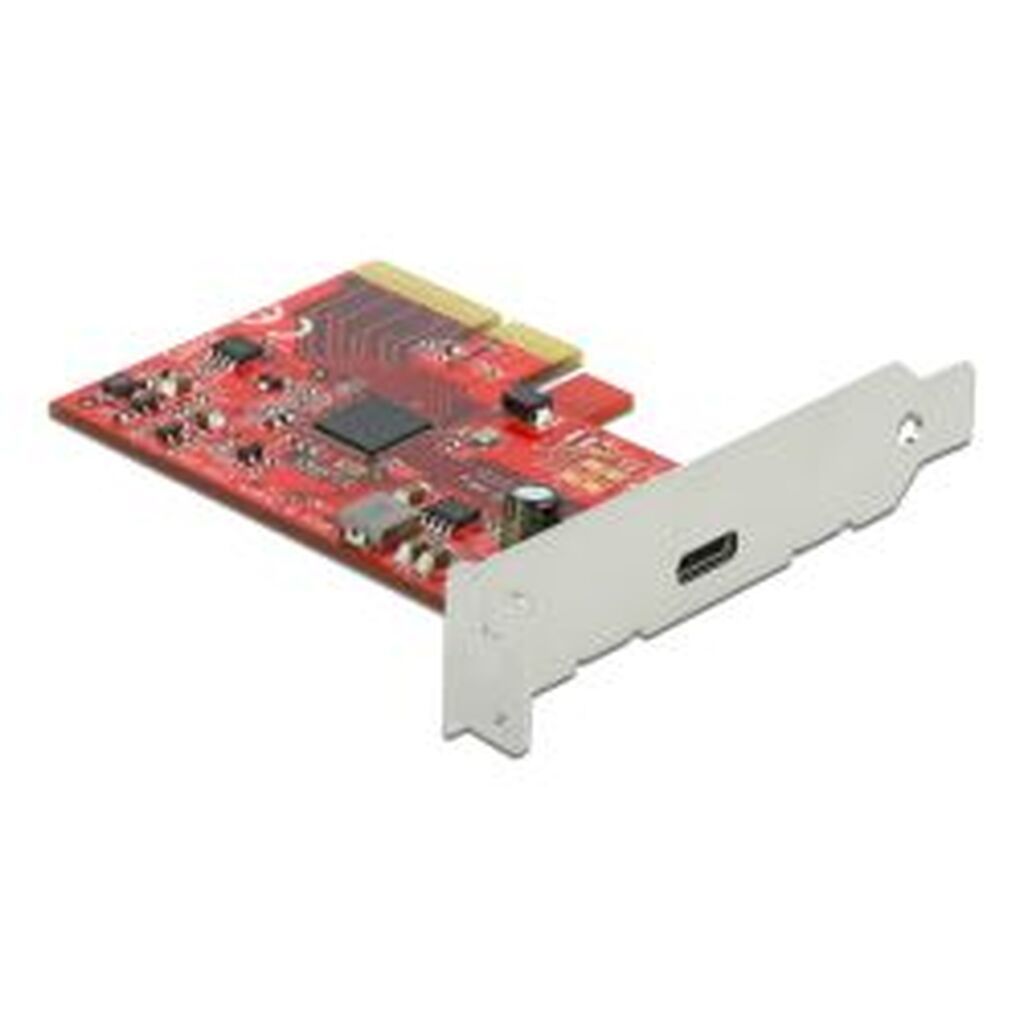 Delock Pci Express X4 Card&gt;1xext Superspeed Usb 20gbps Usb Typec 3a