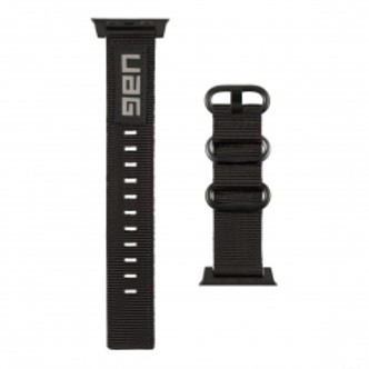 Uag Apple Watch 44/42mm Nato Eco Strap, Black - Urrem