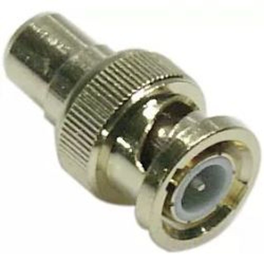 Deltaco Adapter Rca Fe To Bnc Ma, Gold Plated - Adapter