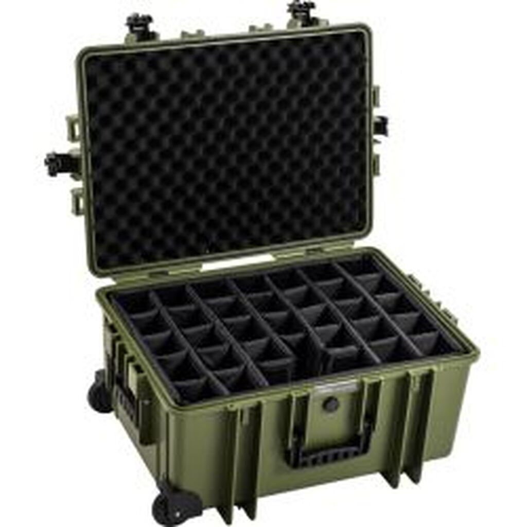 B&W Outdoor Cases BW Outdoor Cases Type 6800 / Bronze green (divider system)
