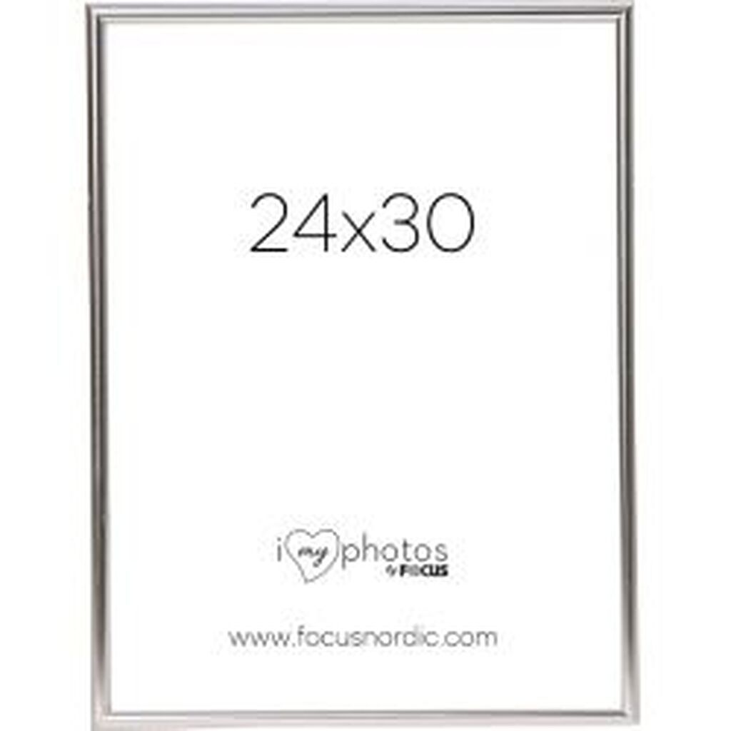 Focus Can-Can Shiny Silver 24x30 - Ramme