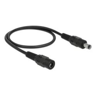 Delock Power Splitter One 24v Dc Female To One 24v Dc Male 0.5m