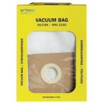 Nq Vacuum Mni 2160 Støvsugerposer, 5 Stk. - Diverse