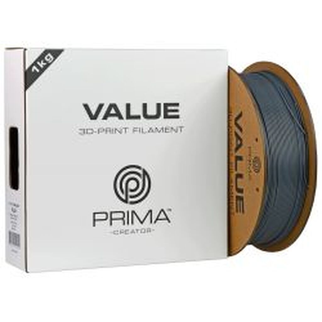 PrimaValue PLA+ - Dark Grey - 2.85mm - 1kg