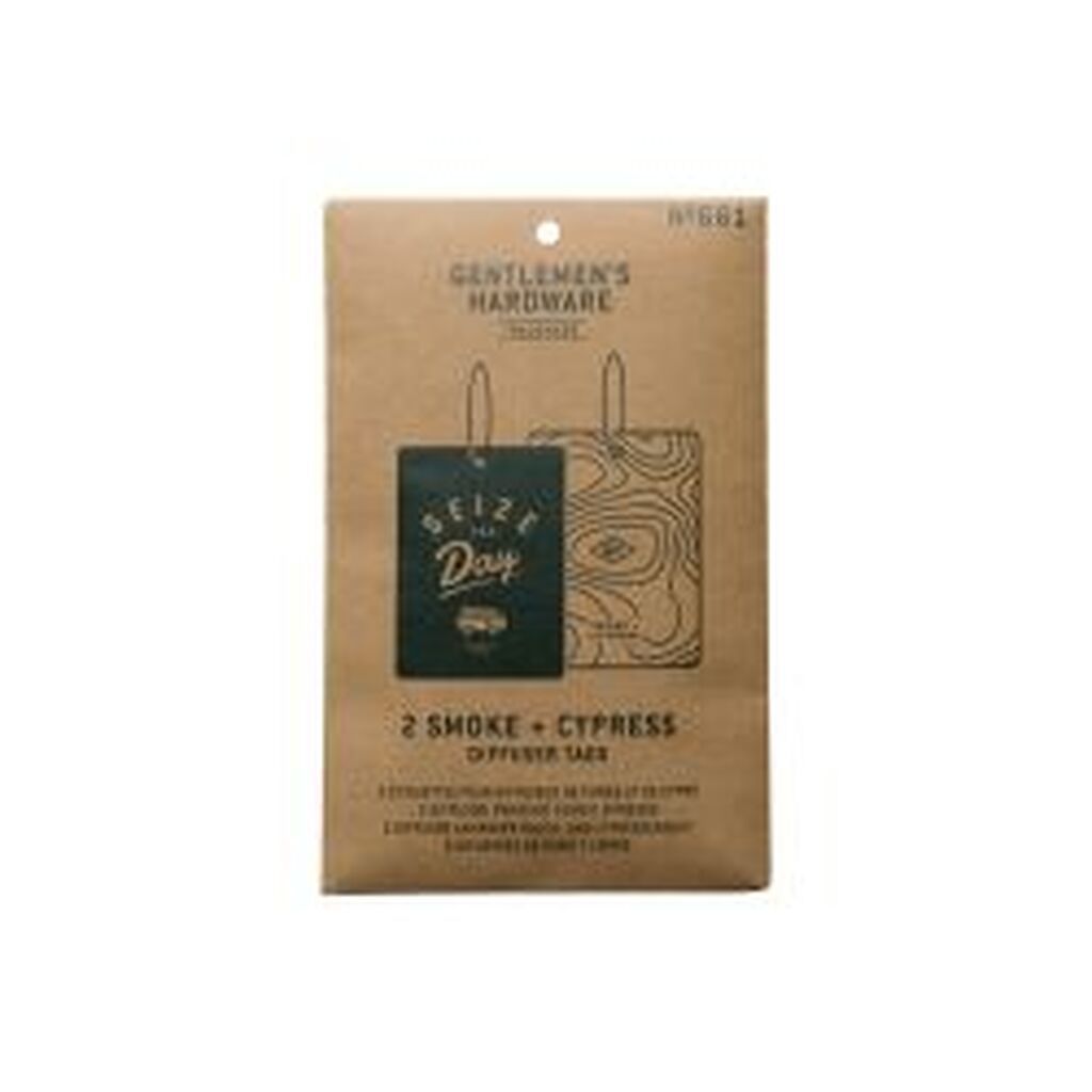 Gentlemen's Hardware Car Diffuser Smoke & Cypress - Lugtfjerner
