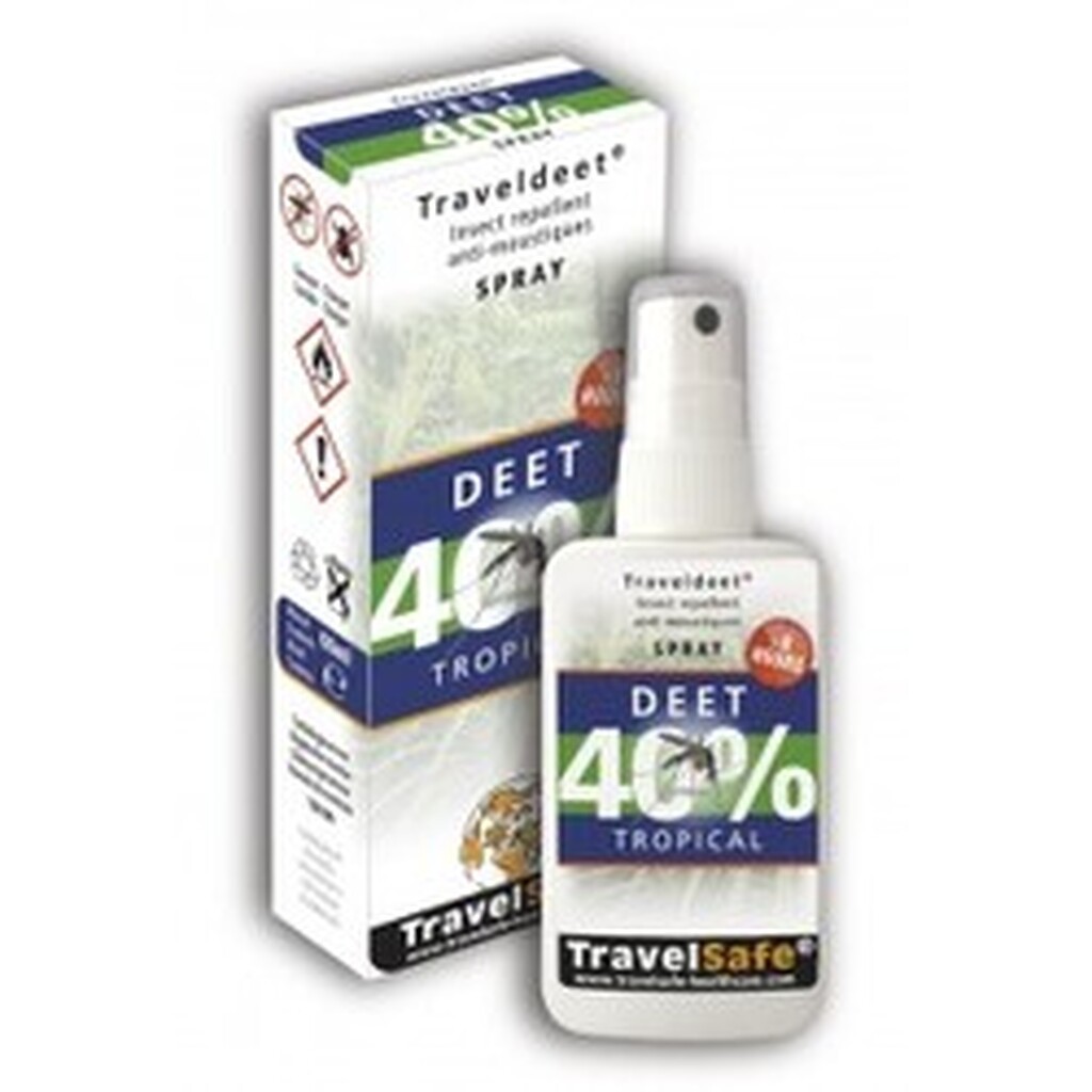 Travelsafe Traveldeet 40% (spray)     (no,se,dk,nl) - Rejseudstyr