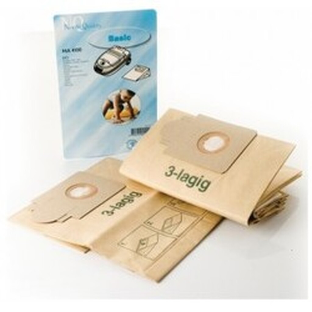 Nq Vacuum Mma 4100 Støvsugerposer, 5 Stk. + 1 Filter - Diverse