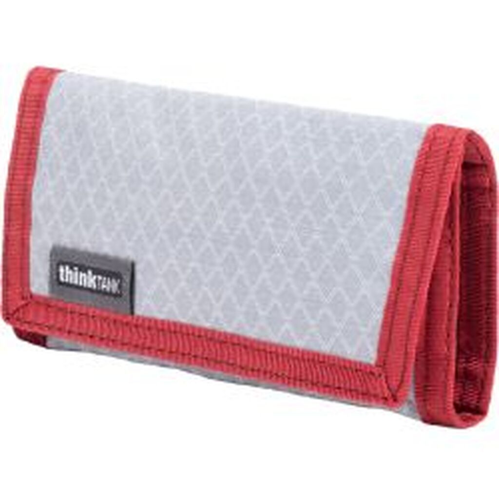 Think Tank Cards & Power Wallet (holds 2 Cf/cfexpre Or 4 Sd/micro Sd & 2 Batteries) Chili Pepper Red