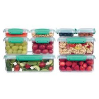 Sistema 18 Piece Pack Teal Ecom - Opbevaring