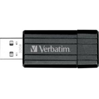Verbatim Usb 2.0 Memory, Store'n'go, 32gb, Pinstripe
