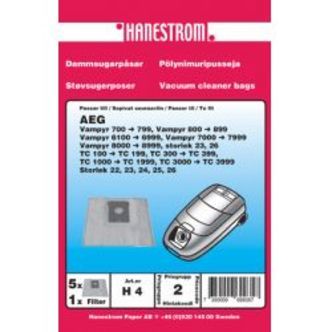 Hanestroem Dammsugarpåsar Aeg 700