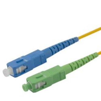 Deltaco Os2 Fiber Cable, Sc - Sc, Simplex, Upc/apc, 4,0m