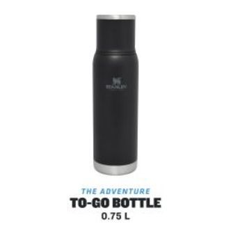 Stanley Adventure To-go Bottle .75l - Black - Termoflaske