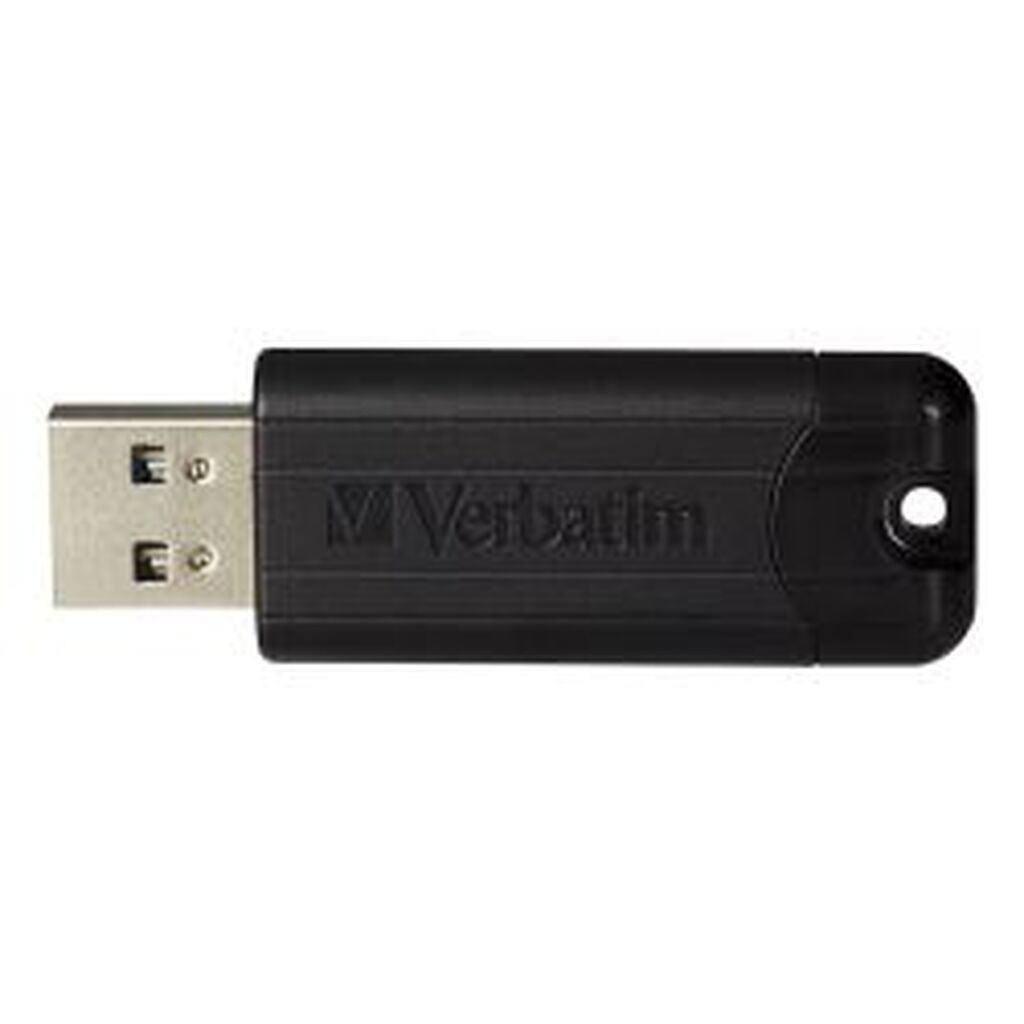 Verbatim Pinstripe Usb Flash Drive 32gb Usb 3.0 Retractable Connect
