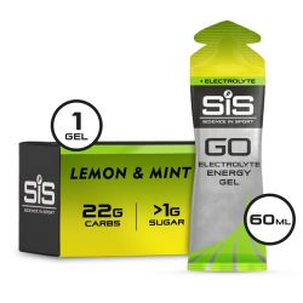 SiS (Science In Sport) Scienceinsport Sis Go Energy +electrolyte Gel Citron Mint 30x60ml - Kosttilskud