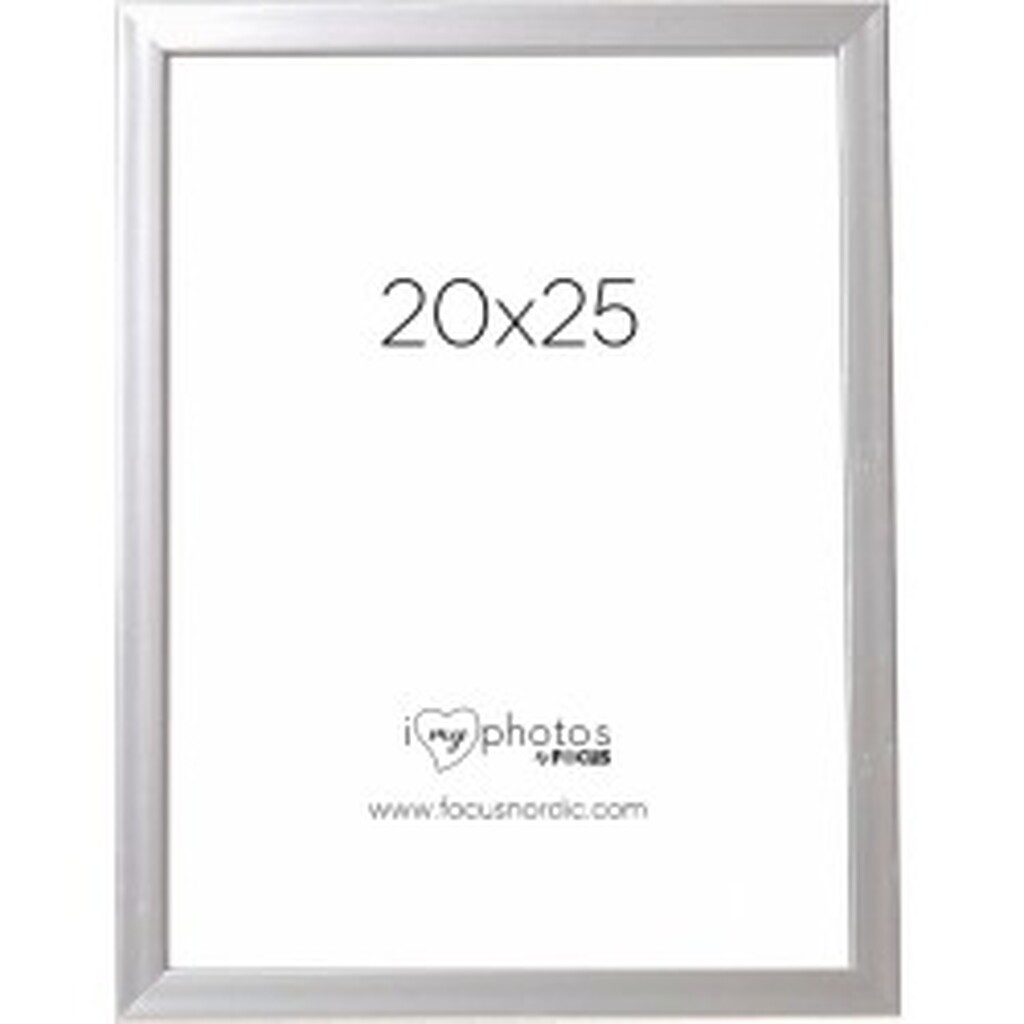 Focus Pop Silver 20x25 - Ramme
