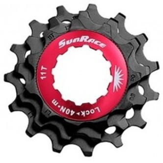 Sunrace 11 Speed Låsering + 11-13-15t Sort - Tandhjul
