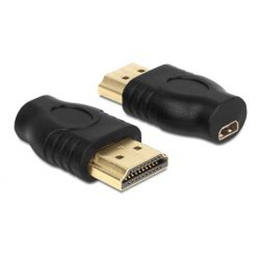 Delock Adapter Hdmi Micro-d Female &gt; Hdmi-a Male