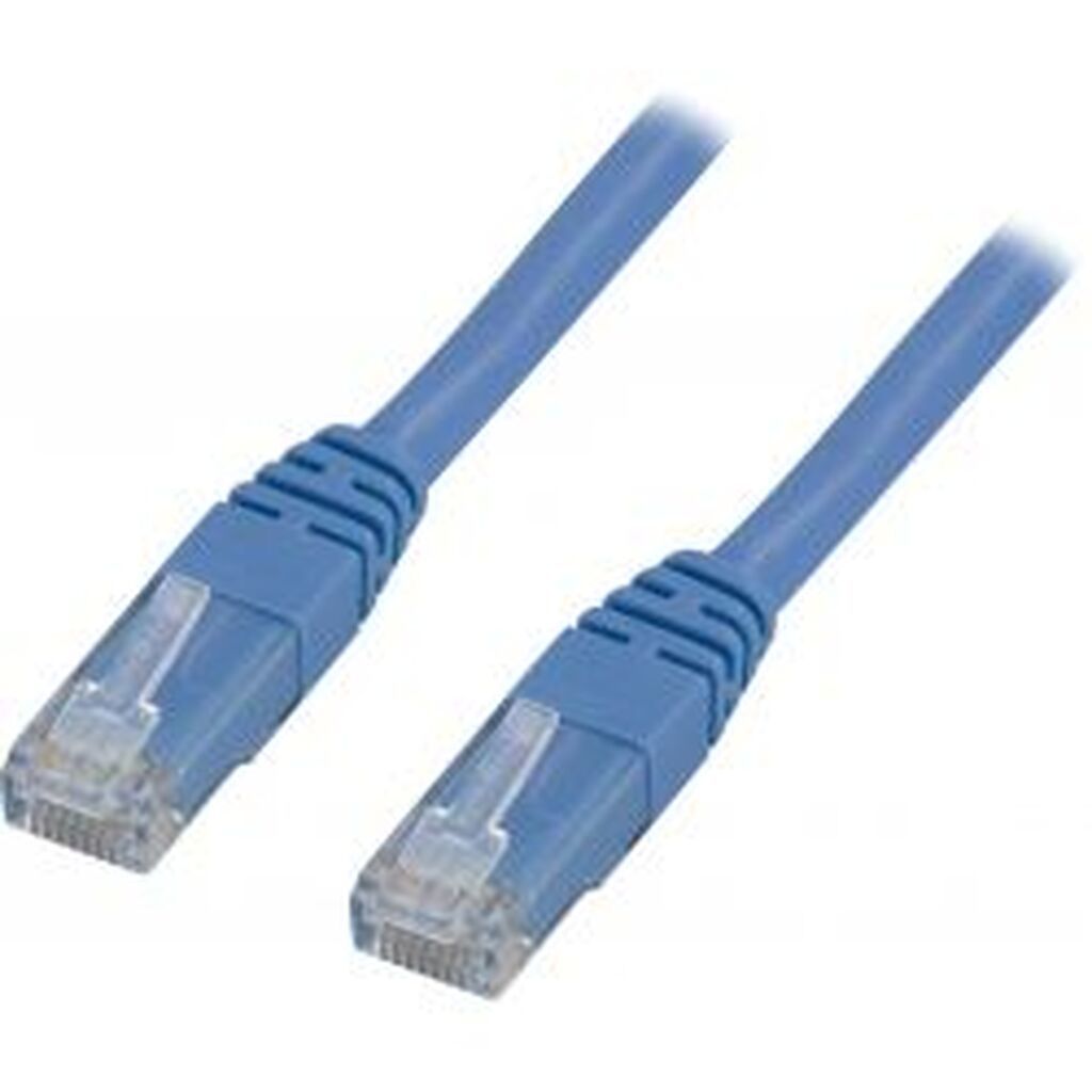 Deltaco U/utp Cat5e Patch Cable 2m, Blue - Ledning