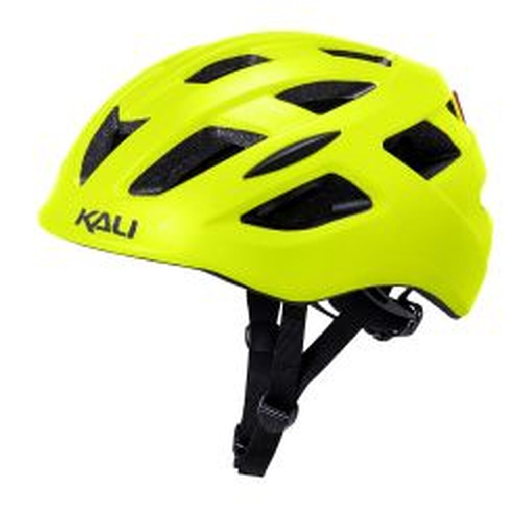 Kali Central Mat Gul 58-62cm L/xl - Cykelhjelm