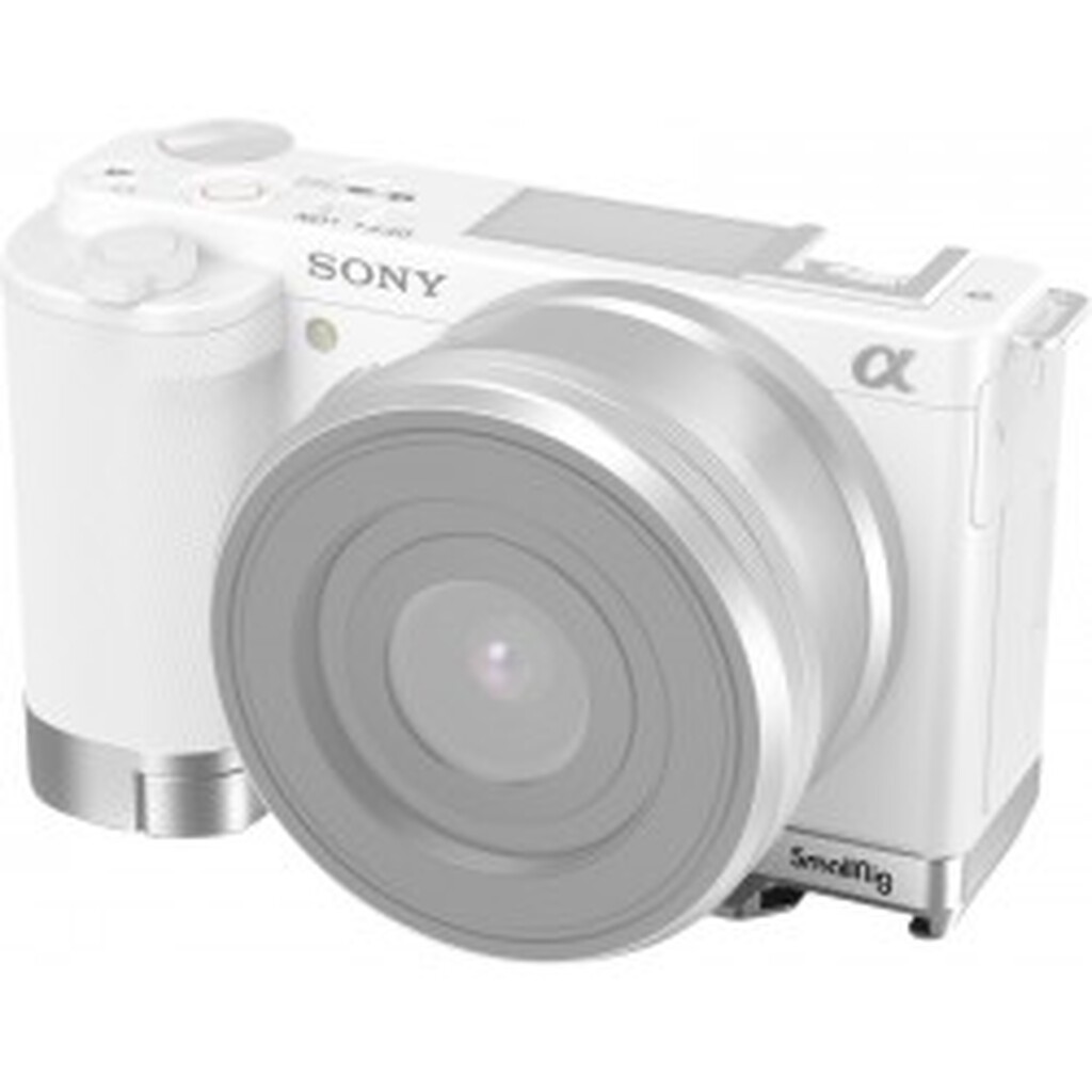 SmallRig 3524 Extension Grip For Sony ZV-E10 Silver - Support rigs & cages