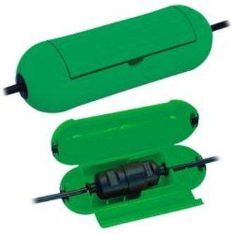 Brennenstuhl Safe-box, Protection Box For Extension Cords, Dark Green