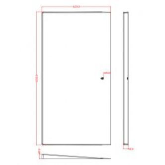 Nordicquality Driptray, 120 X 62 Cm, Transparent